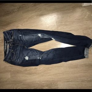 American Eagle ripped jeans